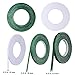 Supla 31 Pack Floral Arrangement Kit Green Brown Clear Floral Tape Waterproof Wire Cutter Stem Wire Floral Wire U Shaped Floral Pins for Bouquet Stem Wrap Florist