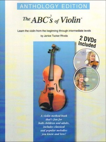 Rhoda, Janice Tucker - The ABC's of Violin, Anthology Edition - Book/2-DVD set