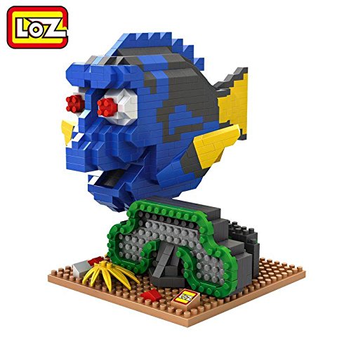 LOZ Diamond Blocks Disney Finding Nemo 700 Piece Building Sets - Dory