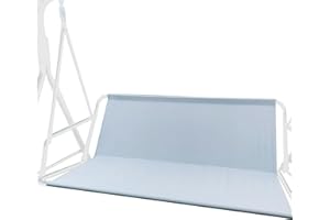 Midremer Swing Cover Chair Bench Replacement Cover, 2/3 Seat 600D Thickened Oxford Waterproof Swing Seat Cover for Outdoor Patio Garden Swing Chair (Grey, 45.2 x 18.9 x 18.9 Inch)