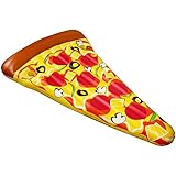 U.S. Pool Supply Giant 6 Feet Inflatable Supreme Pizza Slice Pool Float - Fun Kids Swim Party Toy - Huge Summer Pool Lounge Raft