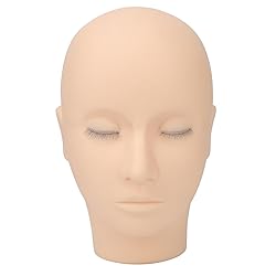 Lash Mannequin Head, 3 Layers Silicone Eyelash