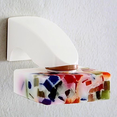 SUNNY STORY Magnetic Soap Holder (Pack of 1, White)