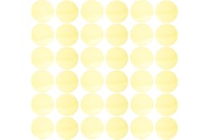 GAROZATION 50pcs Warm Light Circle Sticker Correction Film Light Filters for Lamps Glass Stage Lighting