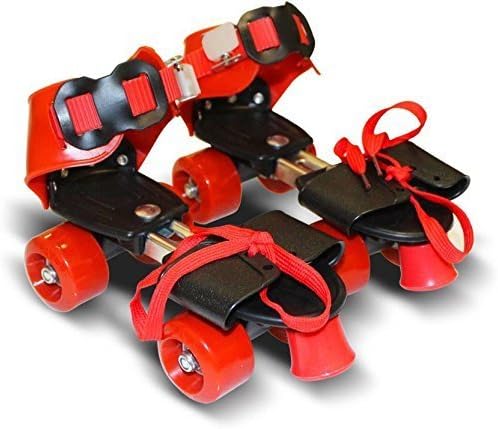 WireScorts Roller Skates for Kids Age Group 5-10 Years Adjustable Inline Skating Shoes (Multi Color)