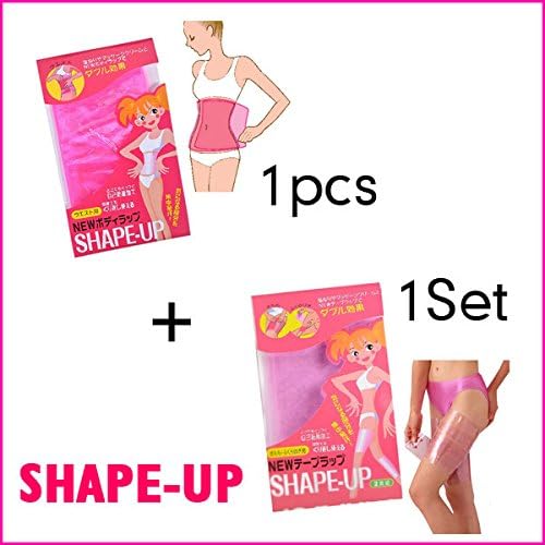 Luxfy(TM) Shape-Up,Slimming Belt,Slimming Legs,Lose Weight Belt,Slim Patch Pink Sauna Waist Belt