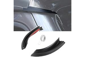 JUNLELI Roof Hard Top Rain Gutter Extensions Rainwater Groove Diverter for Jeep Wrangler JL 2018 2019 Gladiator JT 2020 2021 