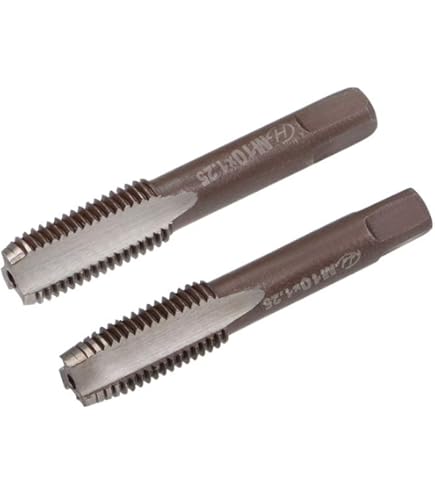 HSS M8 X 0.75mm Taraudage & M8 X 0.75mm Filetage Métrique Jeu Tarauds - Foto 13