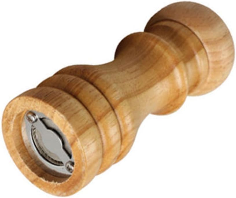 Vipe 4inch Salt Pepper Mill Hand Shaker Set Wooden Capstan Spice Grinder