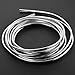 Astra Depot Universal U Shape Custom Chrome Plated 10ft 6mm DIY Moulding Trim Strip Line for SUV Sedan Car Vehicle Automobile Pickup Truck AC Vent Door Edge Decoration