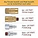 12PCS Air Fittings, Drillpro Pneumatic Quick Connect, Brass Air Coupler and Steel Plug Kit, 1/4'' NPT I/M, for Air Line, Air Compressor,Air Drill etc Pneumatic Tool Quick Connect
