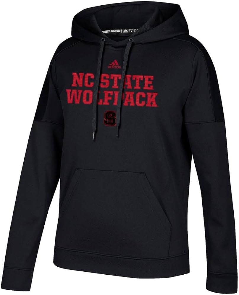 Amazon.com : adidas NC State Wolfpack NCAA Women's Black Sideline Fire Pullover Team Issue 