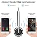 Mpow (2-Pack) V4.1 Bluetooth Headset/Truck Driver Headset, Wireless Over Head Earpiece with Noise Reduction Mic for Phones, Skype, Call Center, Office (Support Media Playing)