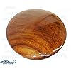 SeaLux-Marine-2-58-INCH-Genuine-Teak-Wood-BOAT-CENTER-STEERING-WHEEL-CAP-for-Boat-Destroyer-Steel-Wheels