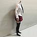 MonkeyJack 1/6 12'' Action Figure Clothes Red Mini Skirt Schoolgirl Uniform & Red Canvas Shoes