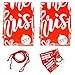 Christmas Gift Bags Set for Bicycle and Giant Gifts – 2 Pack for Extra Large Xmas Presents – 72”x60” Bike Size Sacks - Holiday Wrapping Heavy Duty Pack