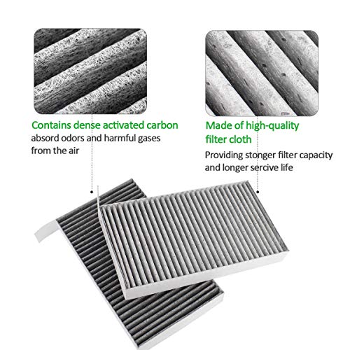 Farmogo Tesla Model 3 Model Y Cabin Air Filter Activated Carbon Air