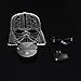 SmartEra® 3D Star Wars Darth Vader Model 7 Color Change Fantastic USB Touch Button LED Desk Table Light Lamp
