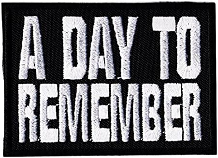A DAY TO REMEMBER ADTR Rock Band Logo T shirts MA42 Sew iron on Patches