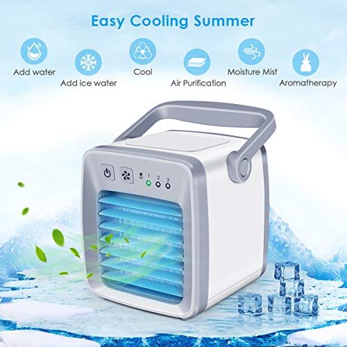 2 Personal+Conditioner+Evaporative+Circulator+Humidifier