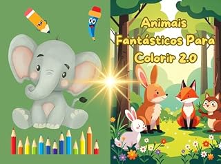 Livro Animais Fantásticos Para Colorir 2.0