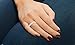 NYC Sterling 3.50mm Sterling Silver 925 Cubic Zirconia Cz Eternity Engagement Wedding Band Ring (9)