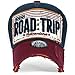 ililily Road Trip Vintage Distressed Snapback Trucker Hat Baseball Cap, Navy
