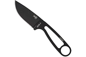 ESEE Izula Fixed Blade Knife w/Molded Polymer Sheath and Clip Plate