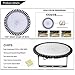 CHUNNUAN 100W Slim UFO LED High Bay Light lamp Factory Warehouse Industrial Lighting, 10000 Lumen,6000-6500K,IP54,Waterproof Dust Proof, Warehouse LED Lights- LED High Bay Lighting (100w Slim)…