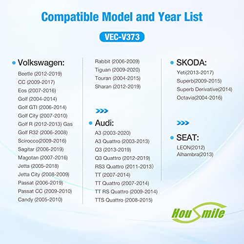 PPWER Cabin Air Filter Up to 50% Longer Life Replacement for Fram CF10373 Compatible for Volkswagen