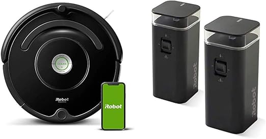 Amazon Com Irobot Roomba 675 Robot Vacuum With Dual Mode Virtual Wall Barrier 2 Pack