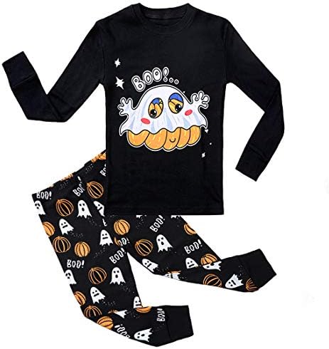 Kedofe Boy Pajamas Set Long Sleeve 100% Cotton Toddler Sleepwear Little Big Child Snug-Fit PJS
