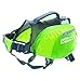 Outward Hound DayPak Green Dog Saddleback Backpack, Medium