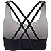 Women's Extra Support Yoga Crossfit Gym Sports Bra (Large, Black)