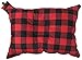 Big & Cozy Camp Pillow | Extra Large 20 in. by 14 in. Inflatable Travel / Camping Pillow with Soft Microfiber Flannel | The Big Ezzz by Relentless Recreation - Red Flannel