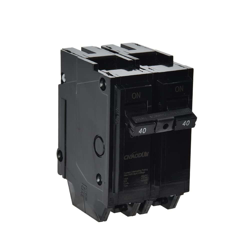 40 Amp Breaker, CNAODUN 2 Pole Circuit Breaker