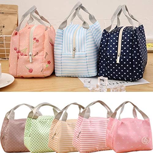 FANEO Insulated Thermal Cooler Lunch Bag Pouch Picnic Storage Box Lunch Bags