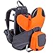 phil&teds Parade Child Carrier Frame Backpack, Orange – Compact, Lightweight (4.4lbs) – Holds a 40lb Child – Ergo Fit Harness – Waterproof – Minipack Included - 2 Year Guarantee