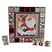 Hallmark Home Vintage Inspired 1950s Santa Drawer Advent Calendar