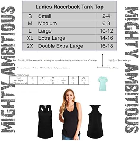 Mighty Ambitious Ladies Funny Tank Top Straight Outta Kickboxing Womens Tee