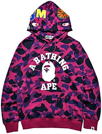 Miranda Mens Ape Bape Hoodies Sweatshirt Fashion Casual Coat Outdoor Hip-Hop Funny Tops