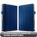 Galaxy TabPro S 12 case, Infiland Folio Premium PU Leather Slim Stand Cover Case For Samsung Galaxy TabPro S 12-Inch 2016 Release Tablet, Navy