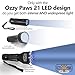 Ozzy Gear UV Flashlight-Brightest Black Light 21-LED Pet Urine Detector-Best at Detecting Stains from Cats/Dogs-Perfect for Scorpion Hunting, Hotel Inspection, ID Cards, detect Fridge/freon leaks