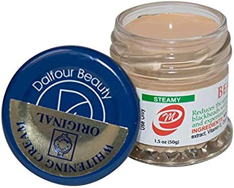 Authentic Dalfour Beauty Gold Seal Brightening Cream Steam Cream For Oily & Combination Skin (6 Jars)