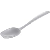 Gourmac Hutzler 10 Inch Melamine Serving Spoon, White