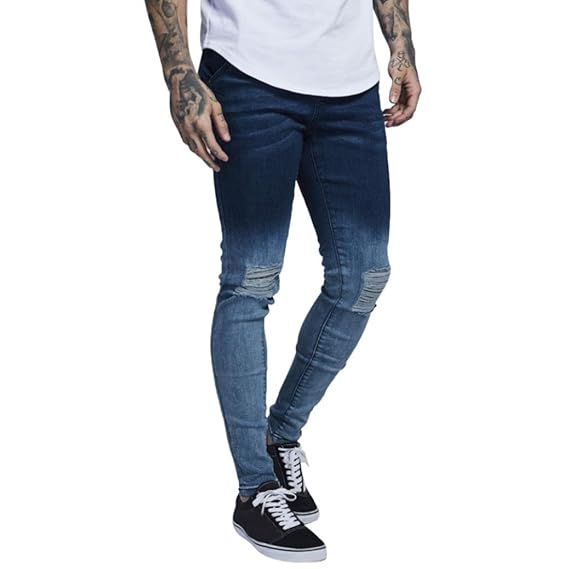 skinny jeans big feet