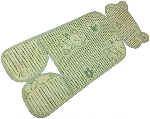 Pure Natural Plant Stroller Seat Pad Cool and Breathe Freely (Green)