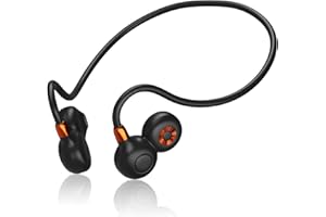 Ortizan Open Ear Headphones, Bluetooth 5.3 Wireless Air Conduction Headphones Sport Earbuds, Premium Sound, IPX6 Waterproof, Clear Call, 19g Lightweight Earphones for Running Cycling Workouts