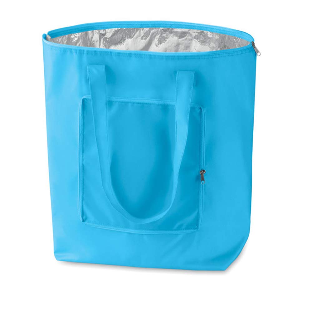 noTrash2003 Foldable shopping bag with case, light and stable, with inner aluminium coating, cooling function in 6 attractive colours.