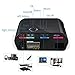 Projector, GooDee Upgraded 3200 lm Luminous Flux LED Source Video Projector 180